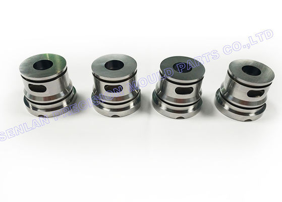 Piezas de molde de tubo de lápiz labial de precisión | Mecanizado CNC de alto brillo para moldes cosméticos