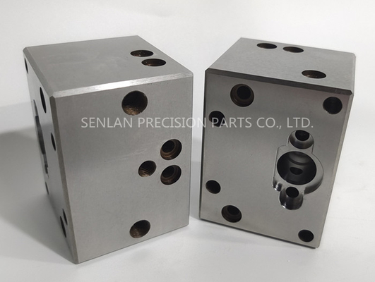 Piezas cuadradas materiales de la máquina herramienta CNC de las piezas del molde de la precisión de YK30 que muelen 40Cr SKD61 S45C
