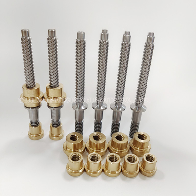 Línea doble piezas Z1500 Z1520 del estriado de HASCO del molde de la precisión que desatornillan nueces del tornillo