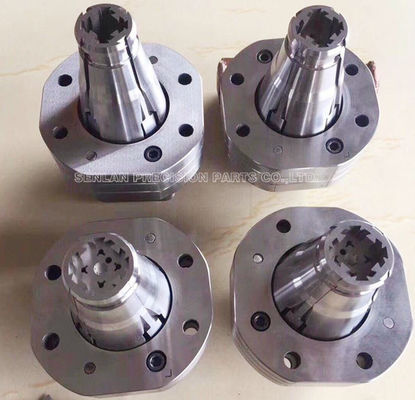 Núcleos plegables de precisión para recortes internos - Unidades de molde de alta dureza