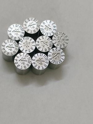 Insertos de fecha de acero inoxidable SUS420 - Piezas de molde estándar DME y HASCO
