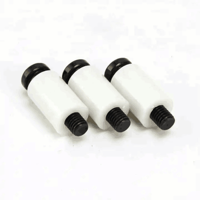 ISO9001 piezas de molde estándar tornillo de resina de nylon componente de bloqueo de plástico de inyección de moldeo piezas de bloqueo de fabricación