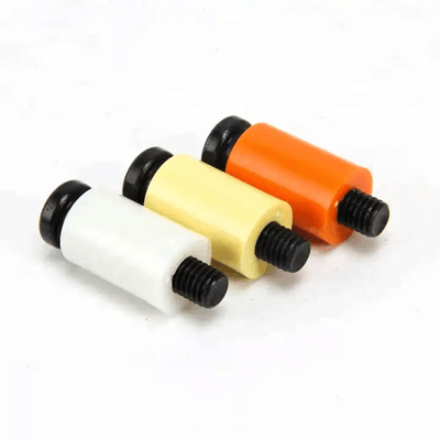 ISO9001 piezas de molde estándar tornillo de resina de nylon componente de bloqueo de plástico de inyección de moldeo piezas de bloqueo de fabricación