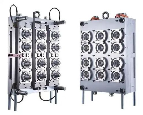 Molde de inyección H13 de pared delgada de 8 cavidades para envases de plástico