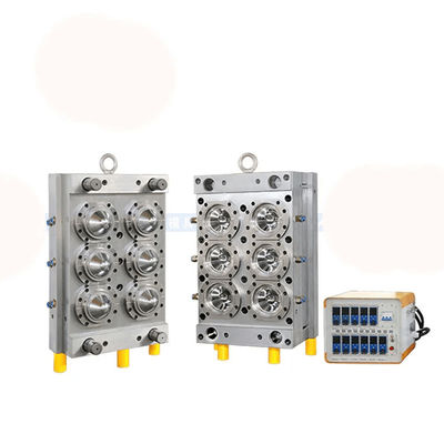 Molde de inyección H13 de pared delgada de 8 cavidades para envases de plástico