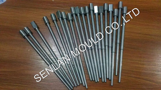 265mm Long Die Casting Core Pins. Pins de enfriamiento de paso recto personalizados.