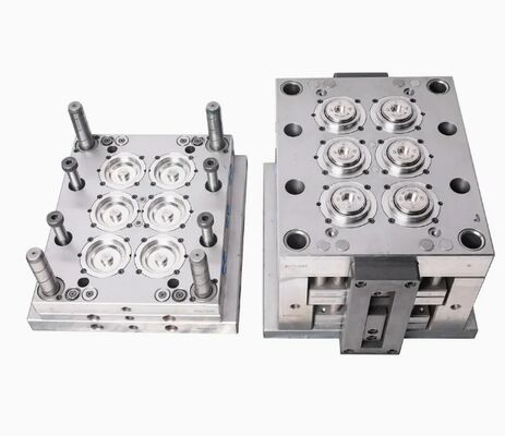 Molde de inyección de tapa a presión multicavidad para tapas de botellas de plástico