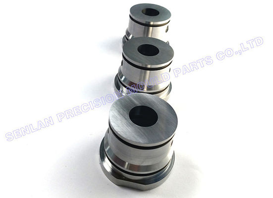 Piezas de molde de tubo de lápiz labial de precisión | Mecanizado CNC de alto brillo para moldes cosméticos