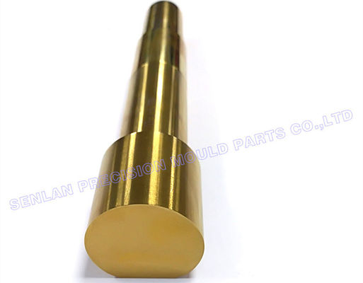 Pinos de núcleo recubridos de TiN H13 Componentes de precisión para moldes de inyección y fundición a presión