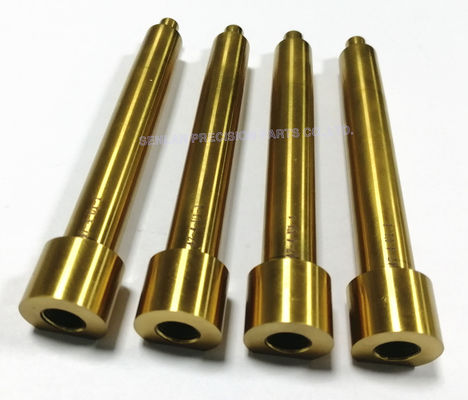 Piezas de fundición a presión con recubrimiento de TiN.