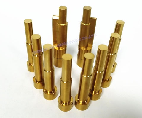 TiN recubierto H13 (1.2344) piezas de fundición a presión componentes de moldes automotrices personalizados