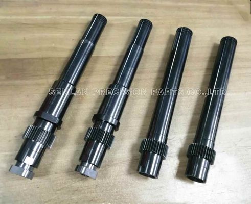 DLC revestido con inserciones de cavidad de moho y mangas.