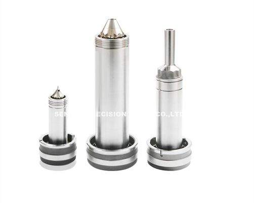 Las puntas de la boquilla del corredor caliente y las boquillas de la brasa.