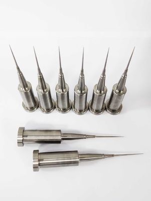 0.005mm Concentricidad Pipeta punta núcleos M340 piezas de molde de grado médico
