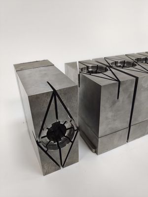 H13 (1.2344) Núcleos de molde de precisión Insertores endurecidos para herramientas de inyección