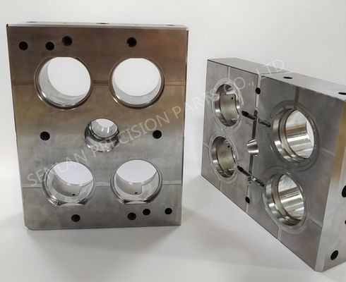 SS420 Bloque de inserción de huecos de acero para el molde de plástico de inyección de embalaje