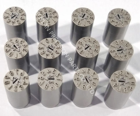 Insertos de fecha ajustables SUS420 - Pinos de marcado de molde estándar para moldes de inyección