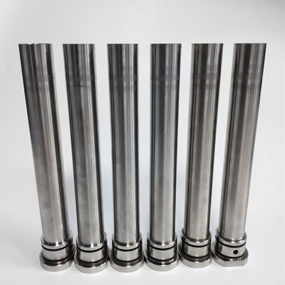 H13 / SKD61 Ejector Sleeves ---- Partes de molde personalizadas con agujeros de enfriamiento internos