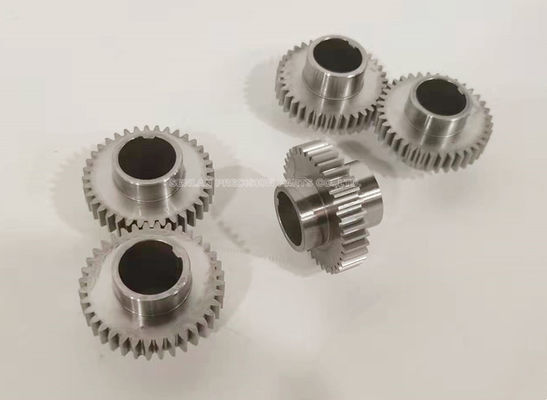 S45C Molde de inyección de acero al carbono inserciones de alta precisión CNC engranajes mecanizados