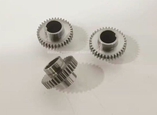 S45C Molde de inyección de acero al carbono inserciones de alta precisión CNC engranajes mecanizados