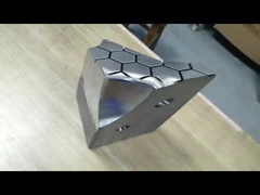 Piezas de molde de precisión de inyección de plástico, insertos de núcleo de molde, tolerancia +/-0,01 mm