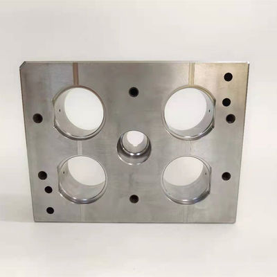 Modifique la precisión para requisitos particulares pulida mueren placa de base de molde de acero para los útiles plásticos del moldeo por inyección del corredor caliente