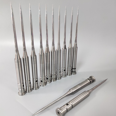 SKD61 mueren base recta Pin Medical Tooling Parts de la nitruración de acero